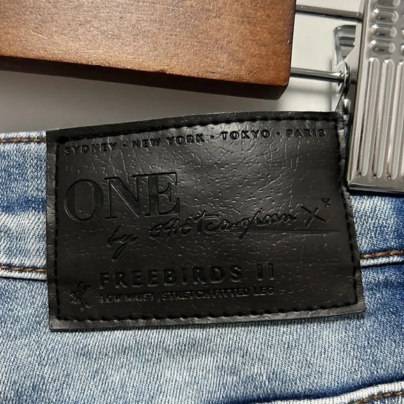 ONE X ONETEASPOON FREEBIRDS II Low Waist Skinny Demin Stretch Fitted Leg size26 - Picture 8 of 8